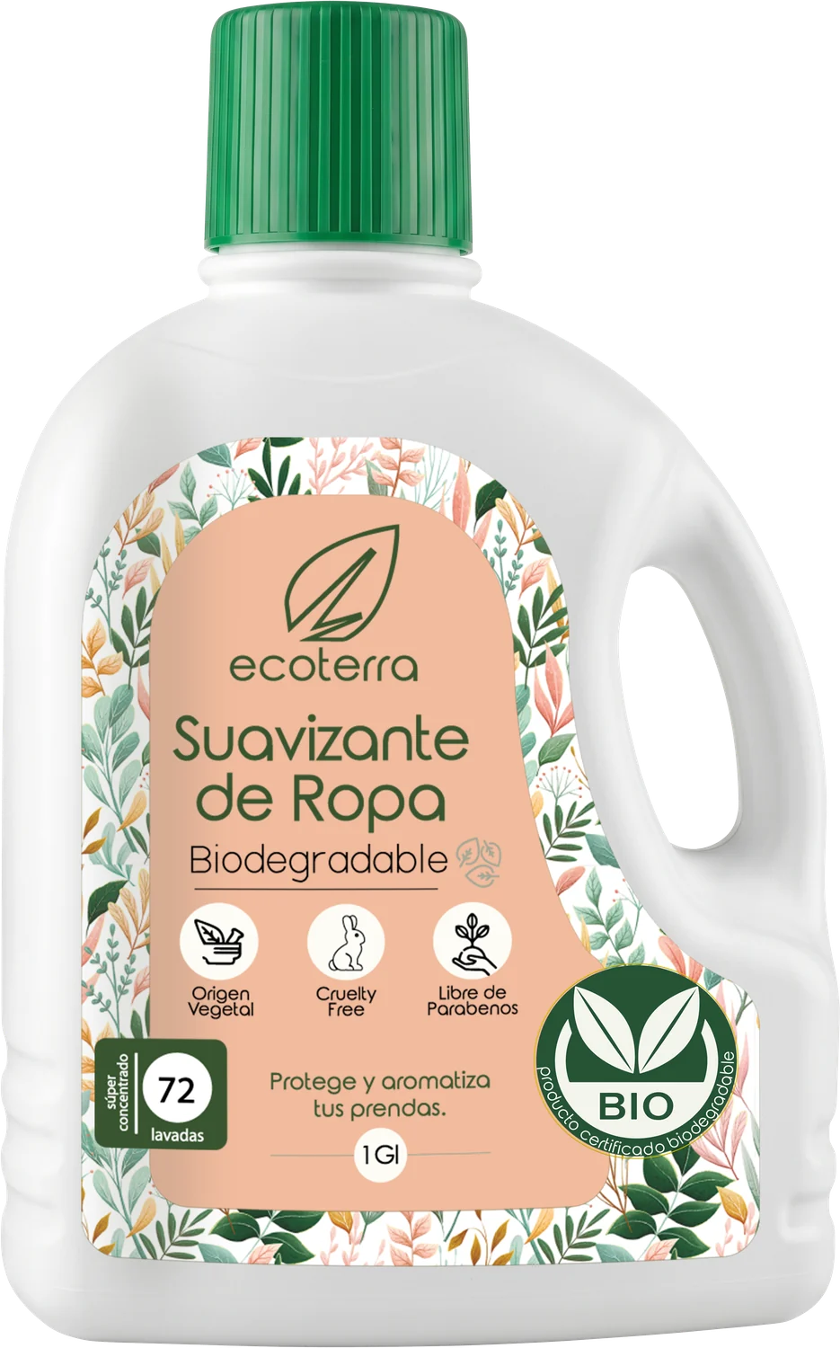 Suavizante de Ropa Galón: frente del envase